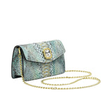 Biagini Women's Hollywood Python Shoulder Bag