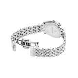 Aigner Bitonto Ladies White MOP Dial Stainless Steel Diamond Watch