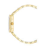 Aigner Matera Ladies Champagne MOP Gold Stainless Steel Diamond Watch