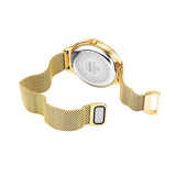 Aigner Velletri Ladies MOP Dial Stainless Steel Gold Tone Watch