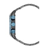 Aigner Benevento Gents Blue Dial Gun Stainless Steel Watch