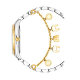 Aigner scafati Ladies Blue Dial Silver Gold Tone Watch