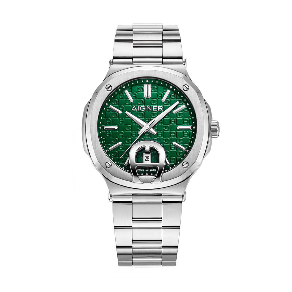 Aigner Taviano 2 Gents Green Dial Stainless Steel Watch | Fashion Watches | GCC | Men | Mens | Mens Watches | Watch | Watches Aigner Taviano 2 Gents Green Dial Stainless Steel Watch | Fashion Watches | GCC | Men | Mens | Mens Watches | Watch | Watches