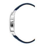 Aigner Siena Gents Blue Dial Stainless Steel Case Blue Leather Starp Watch