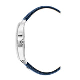 Aigner Chieti Gents Blue Dial Stainless Steel Case Blue Leather Starp Watch