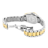 Aigner Alessandria Ladies Green MOP Dial Stainless Steel Silver Gold Plated Watch