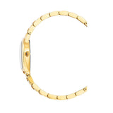 Aigner Alessandria Ladies White MOP Dial Stainless Steel Gold Plated Watch