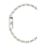 Aigner Elba Ladies Green Dial Silver Gold Tone Watch