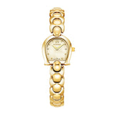 Aigner Elba Ladies Champagne MOP Gold Stainless Steel Watch