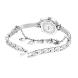 Aigner Tuscania Ladies Light Blue MOP Dial Stainless Steel Watch