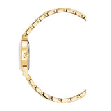 Aigner Tivoli Due Ladies Champagne Dial Gold Tone Watch