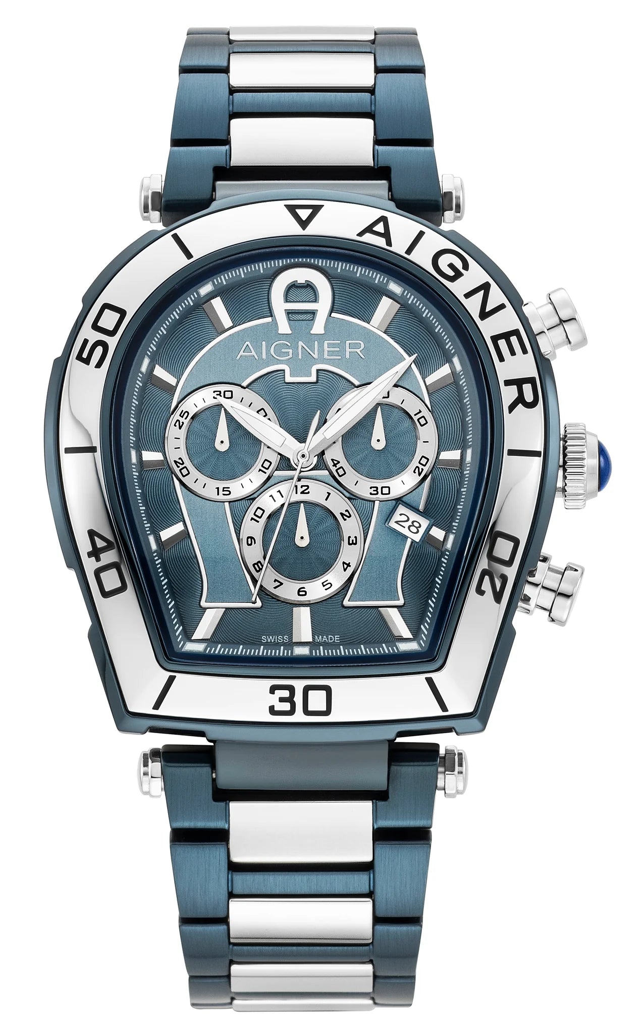 Aigner Trapani Chrono Gents Silver Blue Watch | Fashion Watches | GCC | Men | Mens | Mens Watches | new-season-2025 | Watch | Watches Aigner Trapani Chrono Gents Silver Blue Watch | Fashion Watches | GCC | Men | Mens | Mens Watches | new-season-2025 | Watch | Watches