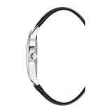 Aigner Daiano Gents Blue Dial Black Leather Strap Watch