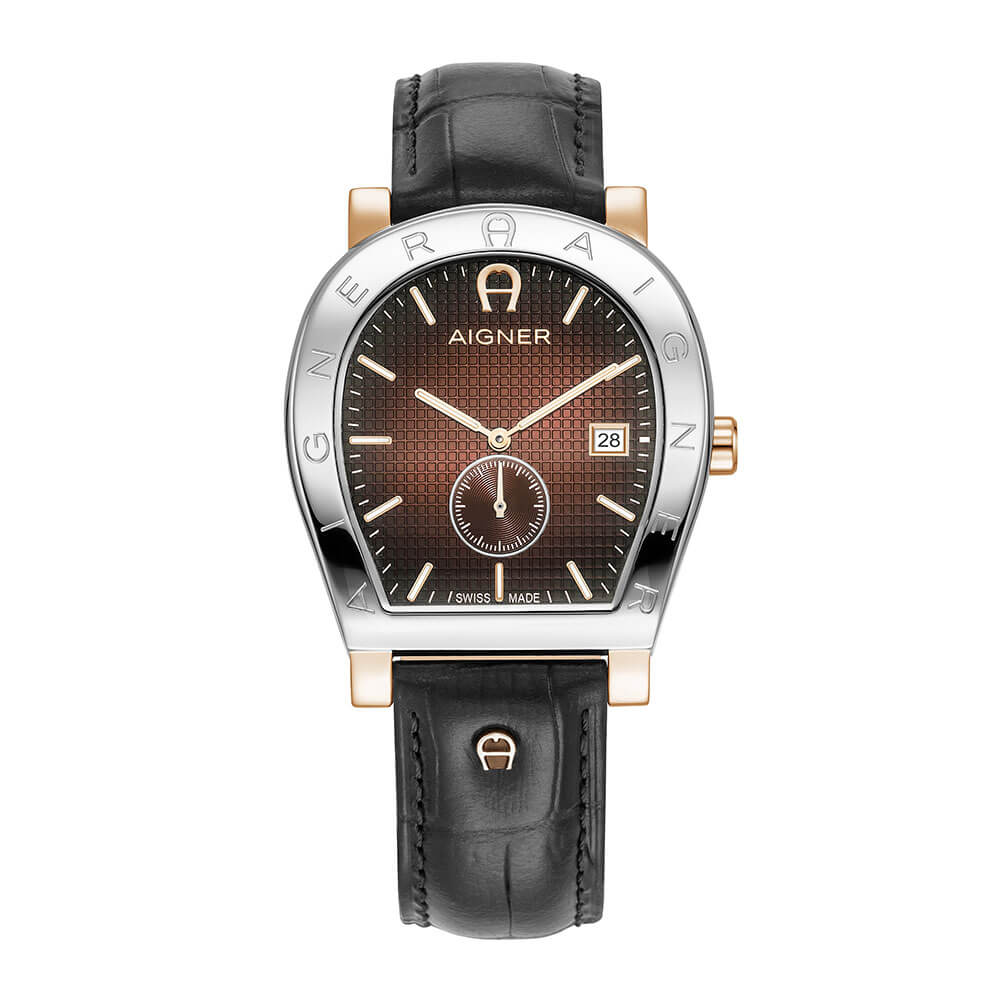 Aigner Daiano Gents Brown Dial Black Leather Strap Watch | Fashion Watches | GCC | Men | Mens | Mens Watches | new-season-2025 | Watch | Watches Aigner Daiano Gents Brown Dial Black Leather Strap Watch | Fashion Watches | GCC | Men | Mens | Mens Watches | new-season-2025 | Watch | Watches