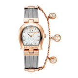 Aigner Cremona Due Women's MOP Dial Rose Gold Stainless Steel Bracelet Watch