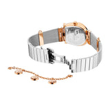 Aigner Cremona Due Women's MOP Dial Rose Gold Stainless Steel Bracelet Watch