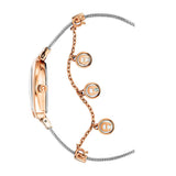 Aigner Cremona Due Women's MOP Dial Rose Gold Stainless Steel Bracelet Watch