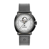 Aigner Cavallo Men's Limited Edition Automatic Grey Leather Strap Watch