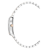 Aigner Mantova Diamond Women's Swiss Made Two-Tone Watch with Horseshoe Case and Honeycomb Link Bracelet