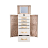 Artisan Jewelry Cabinet Knitted Cream
