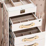 Artisan Jewelry Cabinet Knitted Cream