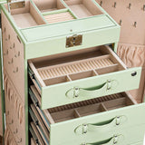 Artisan Jewelry Cabinet Green Plain