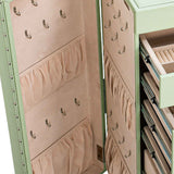 Artisan Jewelry Cabinet Green Plain