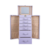 Artisan Jewelry Cabinet Purple