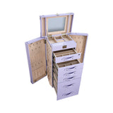 Artisan Jewelry Cabinet Purple