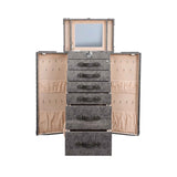 Artisan Grey Croco Jewelry Cabinet