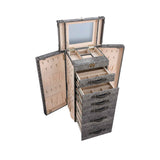 Artisan Grey Croco Jewelry Cabinet