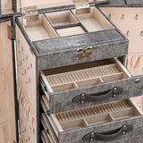 Artisan Grey Croco Jewelry Cabinet