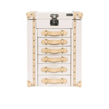 Artisan Knitted Cream Jewelry Cabinet