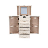 Artisan Cream Jewelry Cabinet