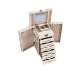 Artisan Cream Jewelry Cabinet