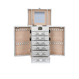 Artisan Silver Jewelry Cabinet