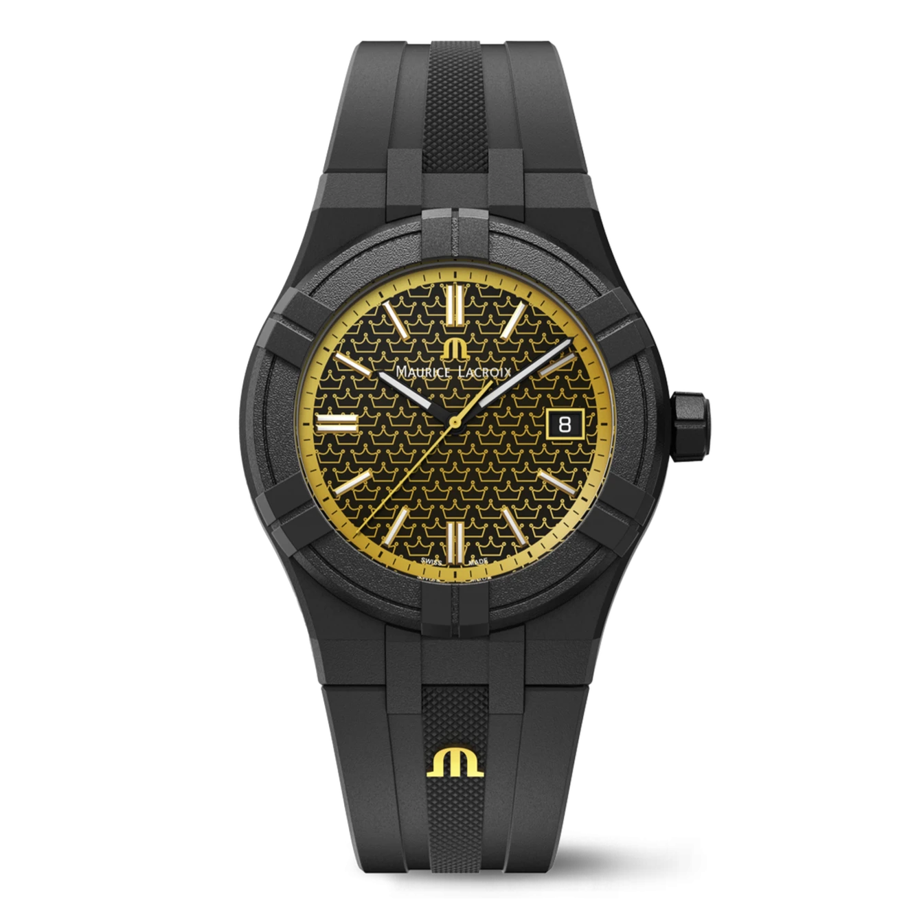Maurice Lacroix Aikon Tide Kotc Gents Black Rubber Watch | GCC | Luxury Watches | Men | Mens | Mens Watches | Watch | Watches Maurice Lacroix Aikon Tide Kotc Gents Black Rubber Watch | GCC | Luxury Watches | Men | Mens | Mens Watches | Watch | Watches