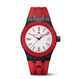 Maurice Lacroix Aikon #tide Black, Red and White