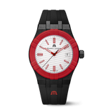 Maurice Lacroix Aikon #tide Black, Red and White