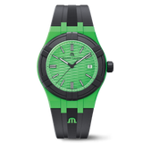 Maurice Lacroix Aikon Tide Quartz 40 mm Black & Green Watch