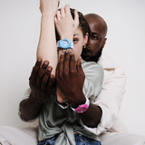 Maurice Lacroix Aikon Tide Quartz 40 mm Pink & White Watch