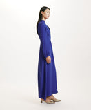 Momoni JISHU Ladies  Midi Dress in Bluette