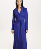 Momoni JISHU Ladies  Midi Dress in Bluette