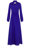 Momoni JISHU Ladies  Midi Dress in Bluette
