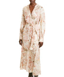 Momoni Miwa Ladies Long dress in printed jacquard viscose