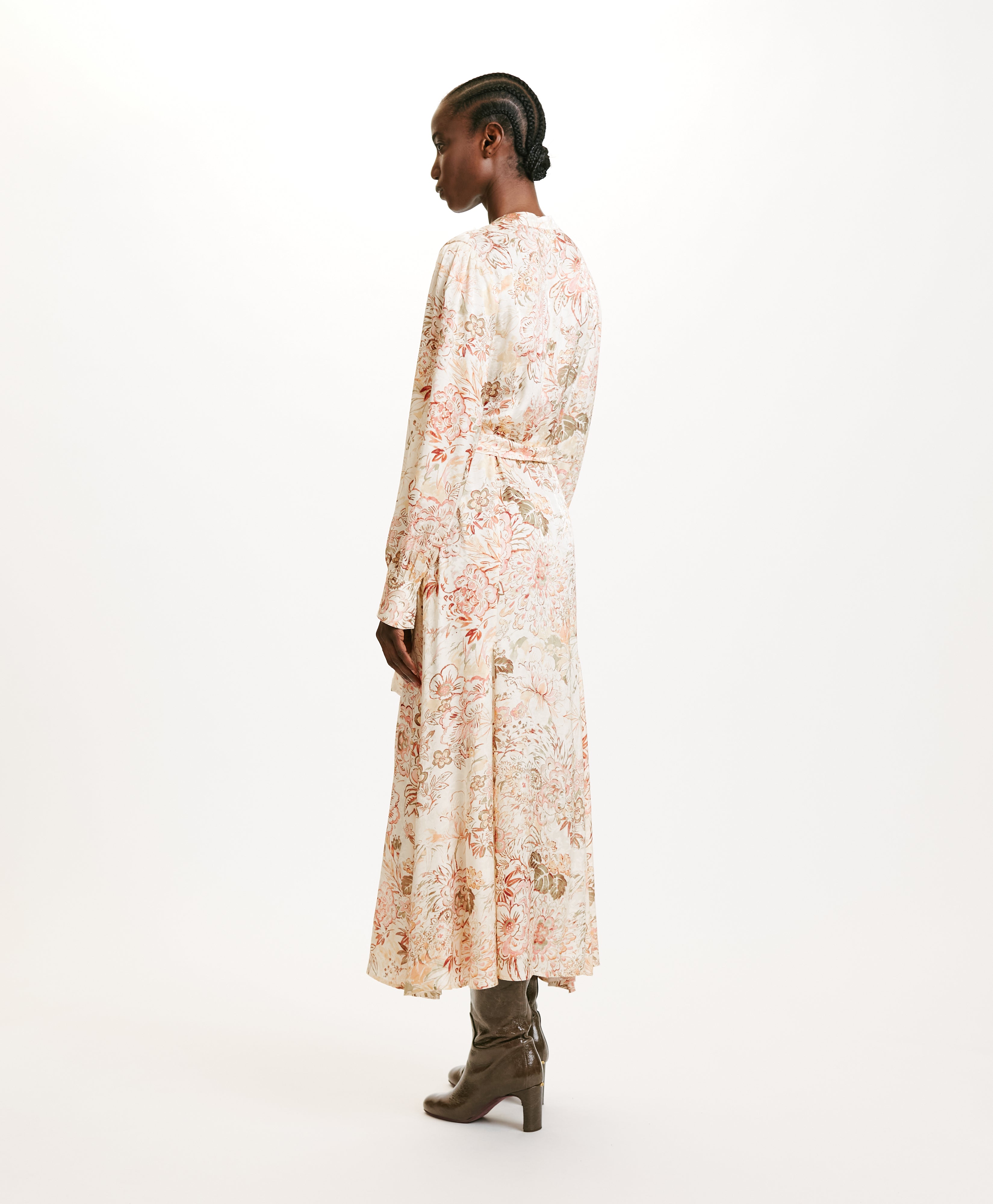 Momoni Miwa Ladies Long dress in printed jacquard viscose | Dress | Dresses | GCC | Long Dress | Winter 2024 | Women | Women All Clothing | Women All Clothing Dresses | Women Dresses | Womens | Womens Fashion Momoni Miwa Ladies Long dress in printed jacquard viscose | Dress | Dresses | GCC | Long Dress | Winter 2024 | Women | Women All Clothing | Women All Clothing Dresses | Women Dresses | Womens | Womens Fashion