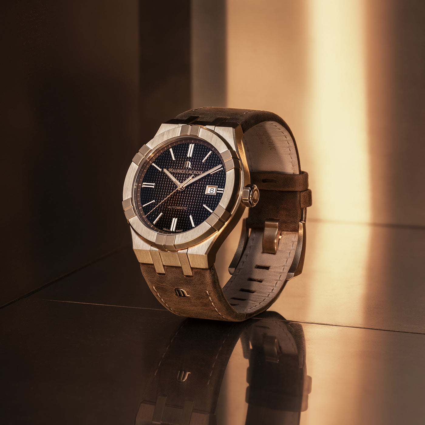 Maurice Lacroix Aikon Gents Automatic Bronze Case Brown Leather Strap Watch | GCC | Luxury Watches | Men | Mens | Mens Watches | Watch | Watches Maurice Lacroix Aikon Gents Automatic Bronze Case Brown Leather Strap Watch | GCC | Luxury Watches | Men | Mens | Mens Watches | Watch | Watches