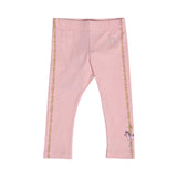Aigner Kids Baby Girl's White and Pink Set T-Shirt & Leggings