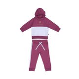 Aigner Kids Baby Girl's Bordeaux Jogging Suit