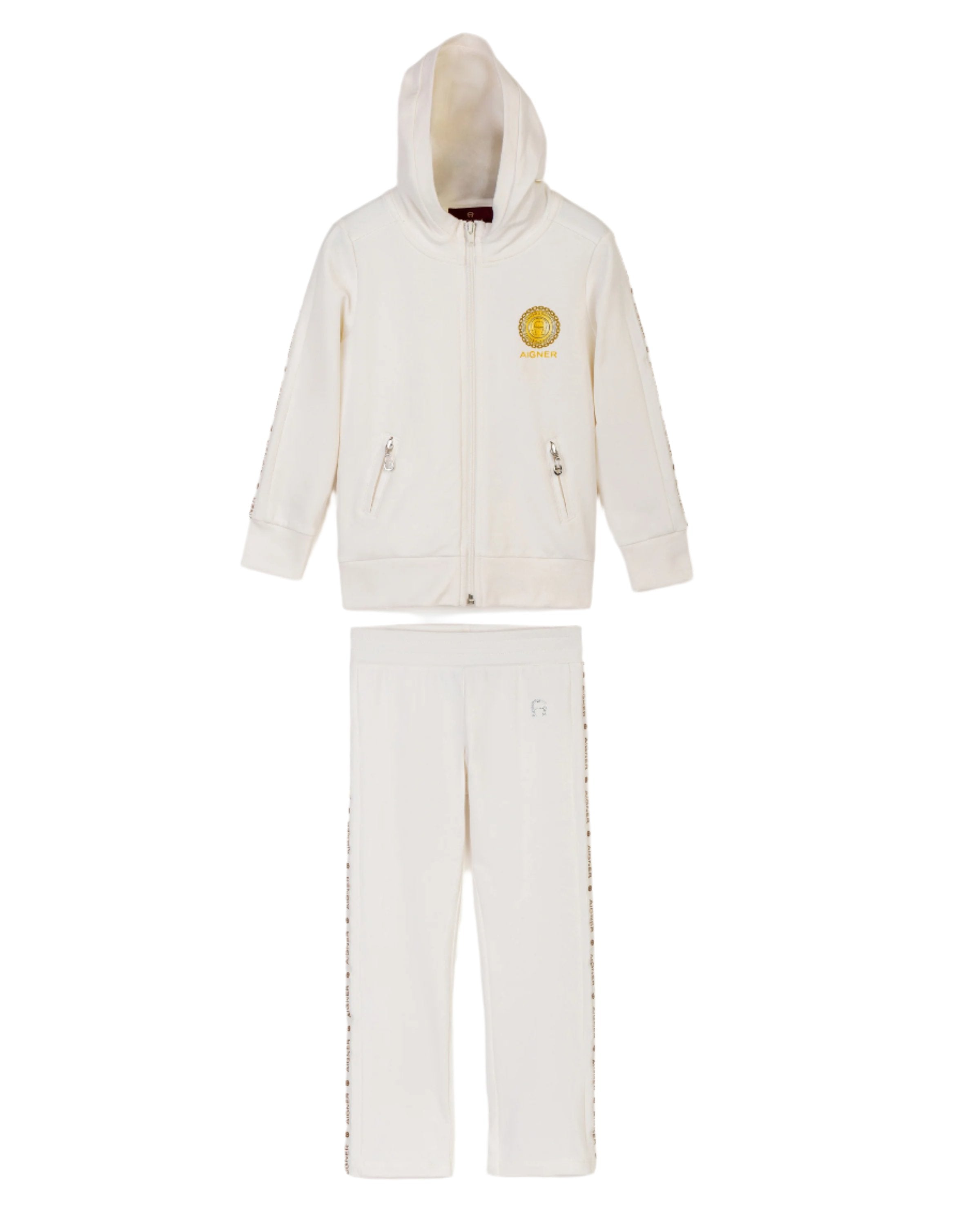 Aigner Kids Girl's Beige Jogging Suit | AW24 | GCC | Kids and Teens | Kids and Teens Girl Jogging Suits | Kids and Teens Jogging Suits | Kids Clothing | Kids Fashion | Kids Girls (3 YRS -16 YRS) | Kids Teen Collection | Spring Festival Aigner Kids Girl's Beige Jogging Suit | AW24 | GCC | Kids and Teens | Kids and Teens Girl Jogging Suits | Kids and Teens Jogging Suits | Kids Clothing | Kids Fashion | Kids Girls (3 YRS -16 YRS) | Kids Teen Collection | Spring Festival